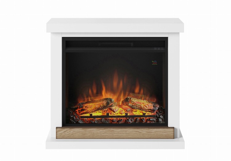 Kominek elektryczny – wolnostojący HAGEN (biały)3.jpg