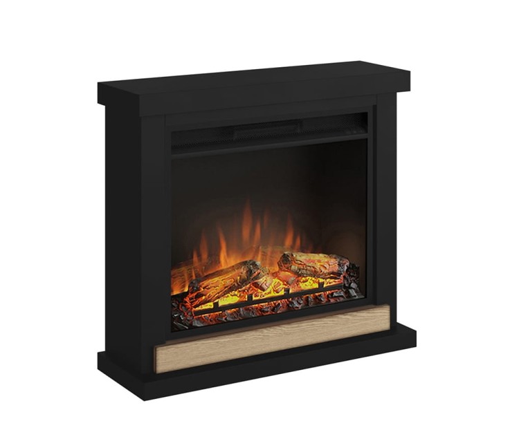 Kominek elektryczny – wolnostojący HAGEN (czarny)4.jpg