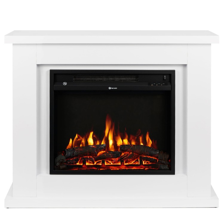 Kominek elektryczny – wolnostojący DIANA (biały).jpg