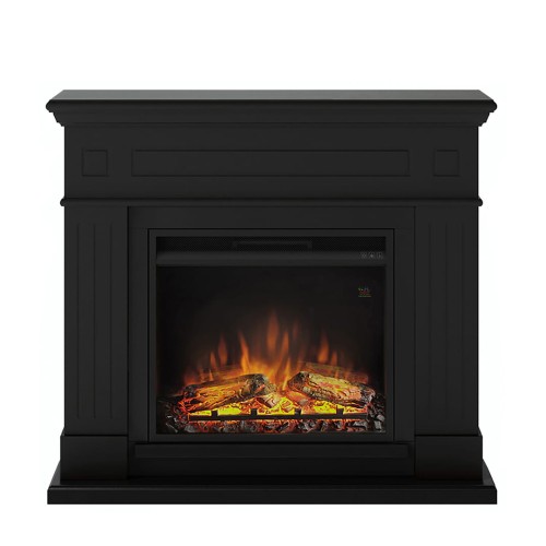 Kominek elektryczny wolnostojący Larsen czarny 1.jpg