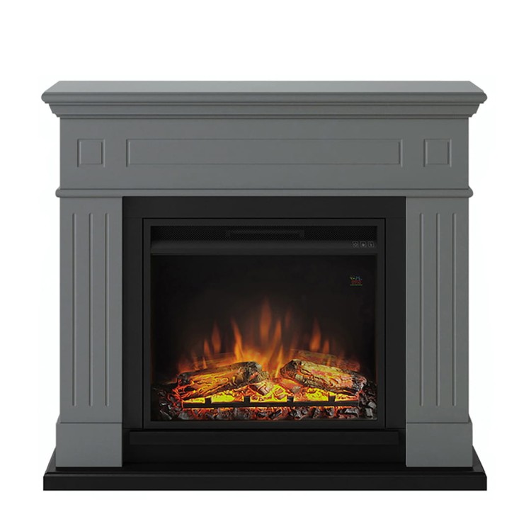 Kominek elektryczny wolnostojący Larsen szary.jpg