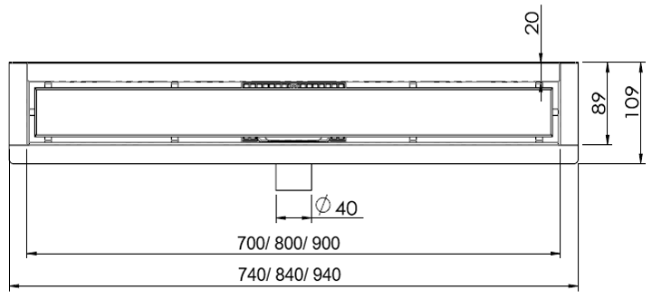 Odpływ łazienkowy przyścienny WALL6.png