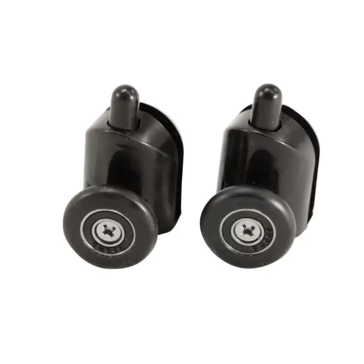 Rolka pojedyncza czarna dolna z przyciskiem.webp