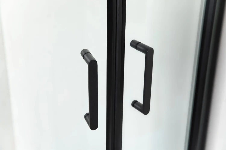 Kabina prysznicowa półokragła Hede 80 czarna 5