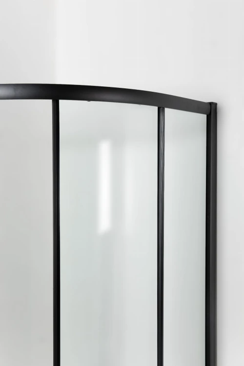 Kabina prysznicowa półokragła Hede 80 czarna 10