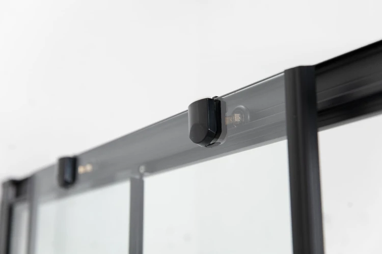 Kabina prysznicowa kwadrat HEDE 80 czarna 6