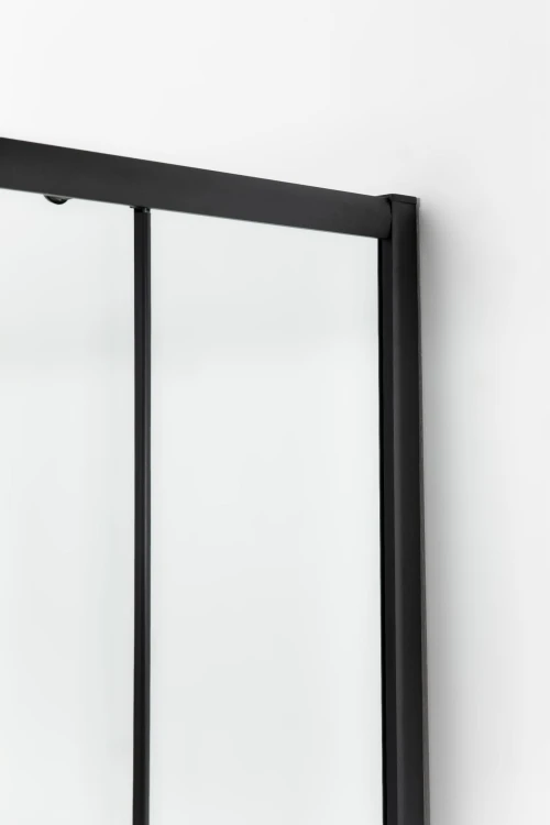 Kabina prysznicowa kwadrat HEDE 80 czarna 11