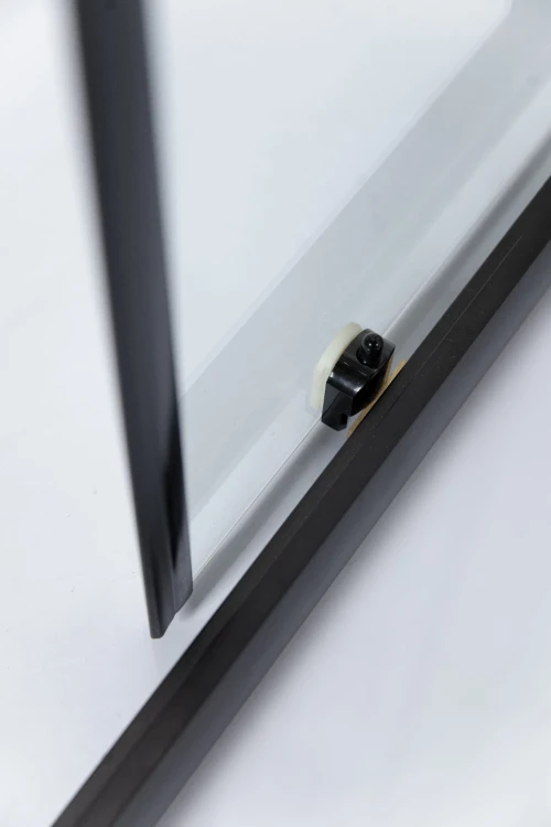 Kabina prysznicowa kwadrat HEDE 90 czarna 6