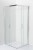 Kabina prysznicowa kwadrat HEDE 90 chrom 1